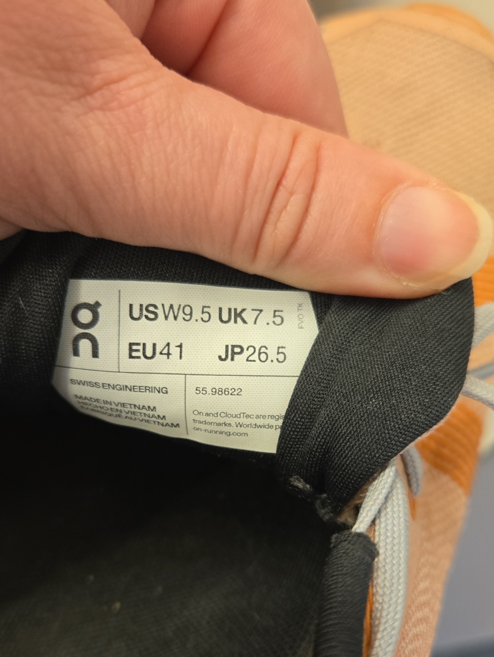 On CloudGo Womens 9.5 Tennis Running Shoe - Picture 6 of 6